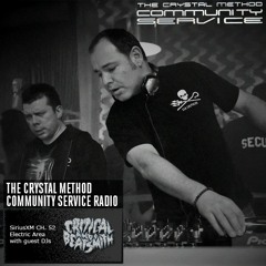 Critical & Beatsmith Guest Mix on The Crystal Method's "Community Service" 8/26/2013