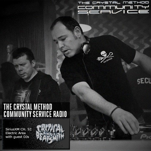 Critical & Beatsmith Guest Mix on The Crystal Method's "Community Service" 8/26/2013