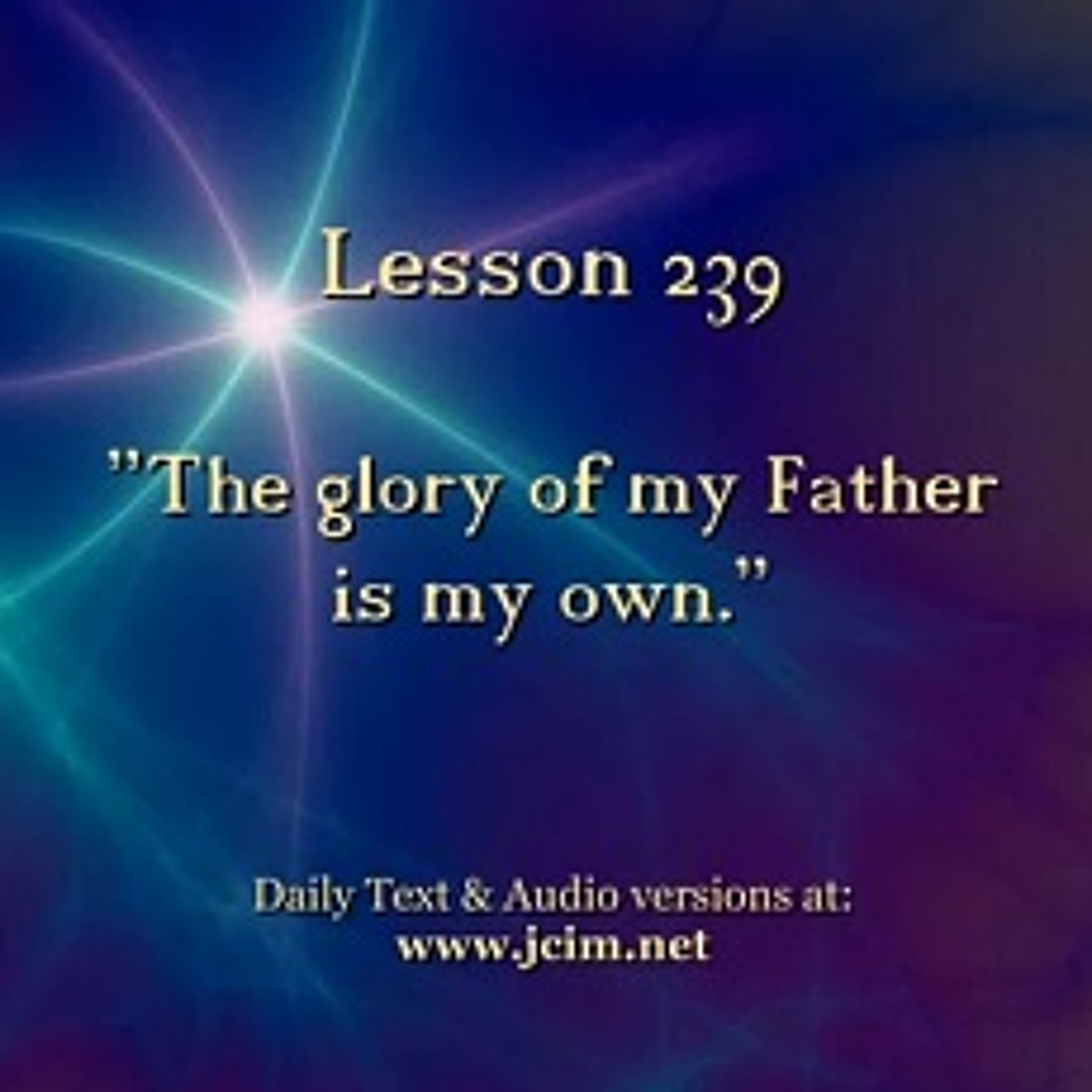 ACIM LESSON AUDIOS by SonshipRadio ♫ ♪ ♫