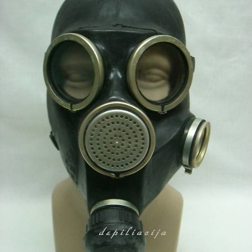 Exterminador gas mask dark electro mix