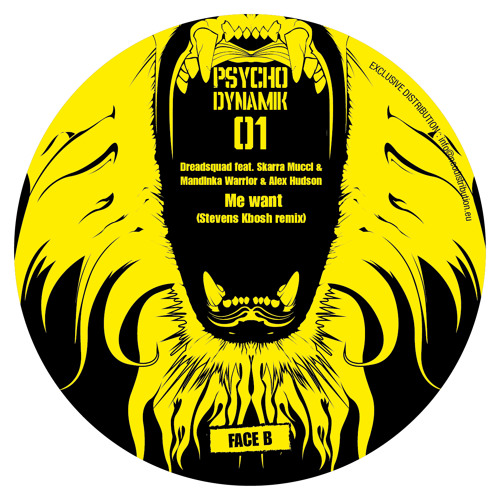 Dreadsquad - "Me Want" - Stevens KBosh Remix (Psychodynamik 01 - Vinyl & Digital)
