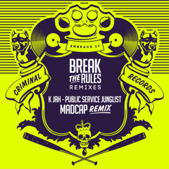 CRIMRMX002 - KJah - Public Service Junglist (MADCAP RMX)