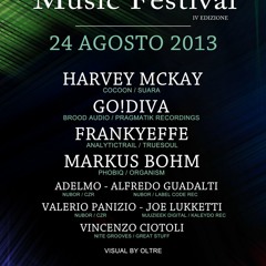 GO!DIVA @ Acuto Electronic Music Festival, 24-08-2013, Italy