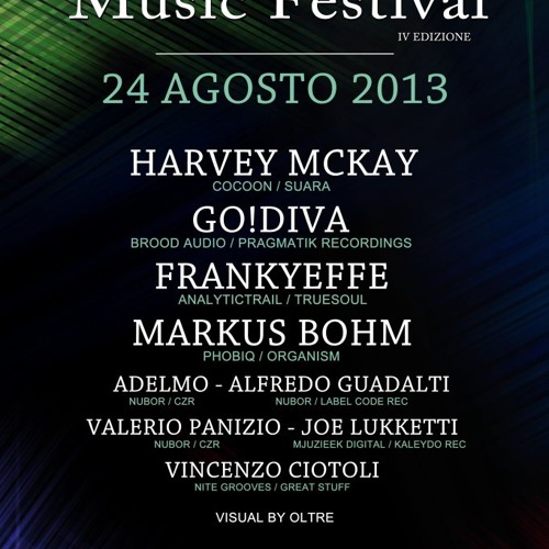 GO!DIVA @ Acuto Electronic Music Festival, 24-08-2013, Italy