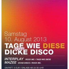 6h Monsterliveset @ Johnny Mauser - Mazee B2B Interplay - Tage wie Diese vs Dicke Disco