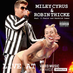 Miley Cyrus & Robin Thicke - We Can't Stop/Blurred Lines/Give It 2 U (Live at VMA 2013)
