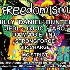 DJ Jedi Live @ Freedomism, August 2013