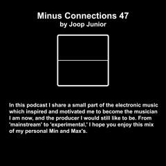Minus Connections September 2013 - Joop Junior