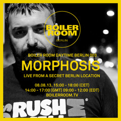 Morphosis 3h Boiler Room Berlin Mix