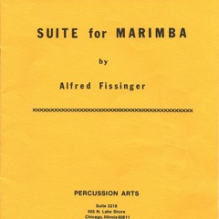 MIST from Suite for Marimba by Alfred Fissinger