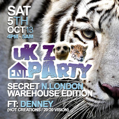 UK Zoo Party - Sat 5th Oct - Promo (1/3) Mixed By Arun Verone (House Entertainment UK)