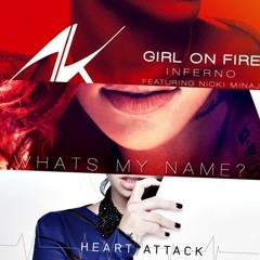 My Heart Is On Fire - Alicia Keys , Rihanna , Nick Minaj & Demi Lovato