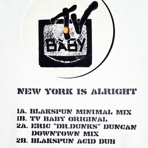 TV Baby - New York is Alright (BlakSpun Minimal Mix)