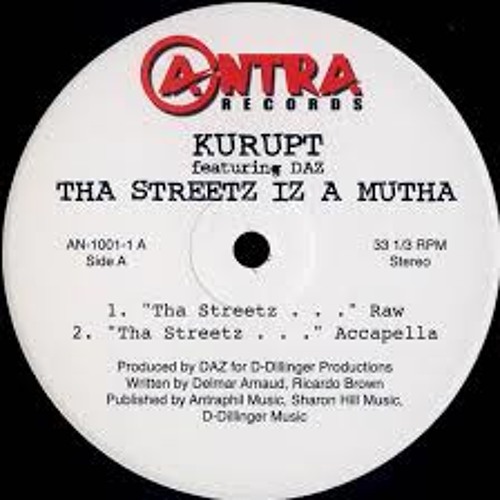 Stream Kurupt - Tha Streetz Iz A Mutha [Instrumental] (Prod By Daz
