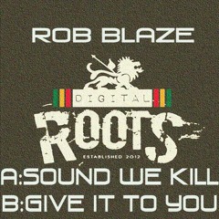 SOUND WE KILL - ROB BLAZE - OUT NOW !!!!! (DIGITAL ROOTS)