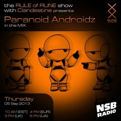 Rule of Rune 027 - Paranoid Androidz Guest Mix (09.05.13)