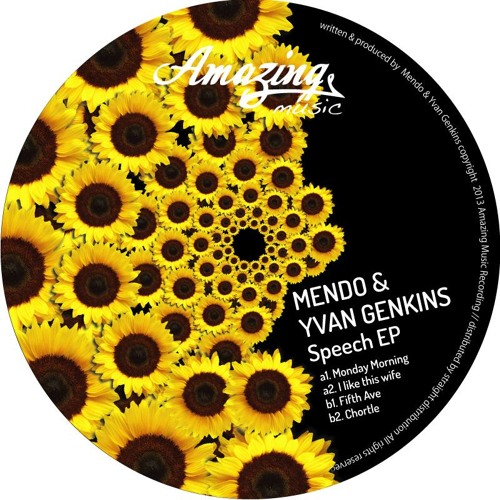 Mendo & Yvan Genkins - Speech EP (Vinyl & Digital)