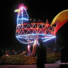 Loomer @ Burning Man 2013 - Giant Cock Car Friday Night
