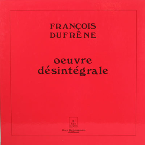 François Dufrêne - Kochel que j'aime (1969)