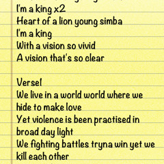 YOUNG SIMBA- WRITTEN & PRODUCED BY QUAN