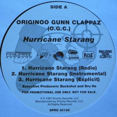 O.G.C - Hurricane Starang [Instrumental] (Prod By Mr. Walt of Da Beatminerz)  1996
