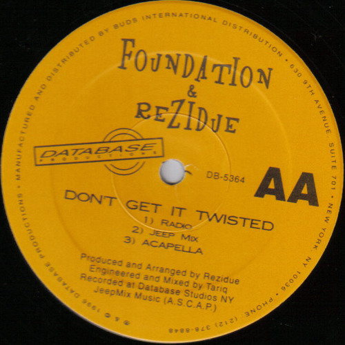 Stream Foundation & Rezidue - Don't get it twisted [Carbon RMX] by