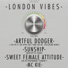 London Vibes  @ Suede Nightclub  - Artful Dodger - Sunship - Sweet Female Attitude Hosted by MC Kie