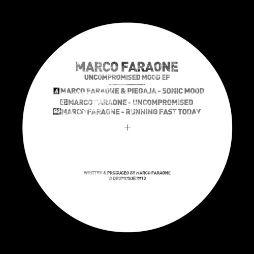 DCLTD11 - Marco Faraone & Piegaja - Sonic Mood - Drumcode Limited