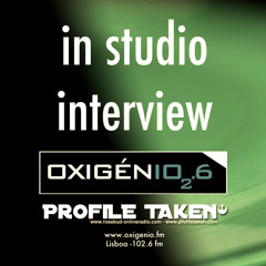 IN studio Interview - BI O2 102.6Fm - Lisboa (Isilda Sanches vs Profile Taken 050913)
