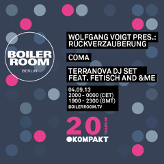 Terranova feat. Fetisch AND &Me 90 Min Boiler Room Berlin Mix