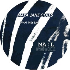 Maya Jane Coles - What They Say (Ma:l Remix) VINYL RIP