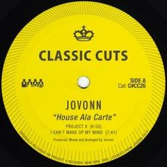 Jovonn - House Ala Carte - Clone Classic Cuts 026