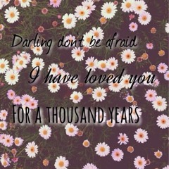 A Thousand Years - Piano Cover