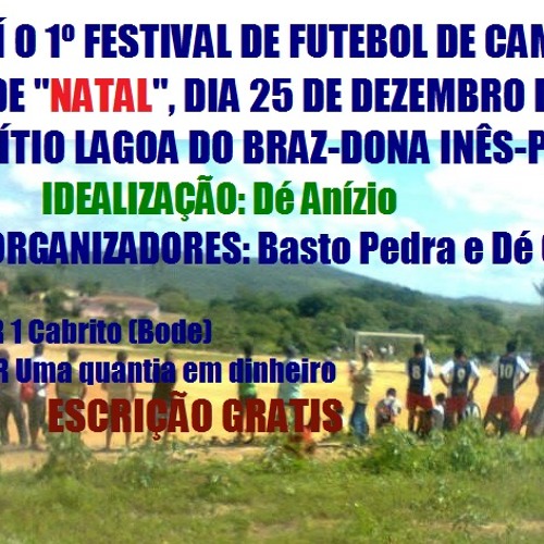 1º Festival Futebol de Campo S.Lagoa do Braz