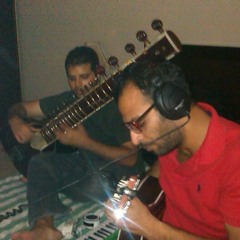 Rakae + Omar - Jam on Sitar and Mandolin with Humayun - Lahore