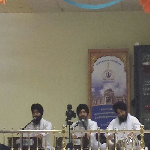 Bhai Nirmal Singh Nagpuri .raam Japo Bhavjal Utro Paar......... at Guru nanak dev gurdwara smathwick