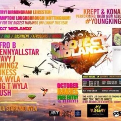 #ProjectMidlands - Official New Skool Bashment Mix - Mixed By @DJ_SKWYLA