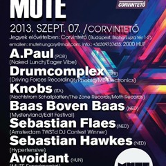 Drumcomplex @ Mute / Corvinteto in Budapest / hungary 07.09.2013
