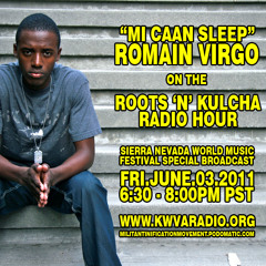 Romain Virgo Interview 2011-06-03