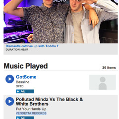 Polluted Mindz vs B&W Brothers - Put your hands up (Toddla T Radio 1 Show)