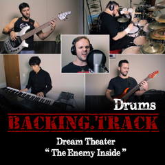 Dream Theater "The Enemy Inside" DRUMS Backing Track - Preview!