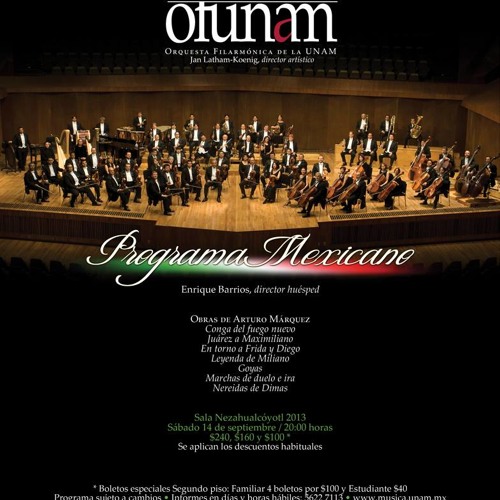 Conga del Fuego Nuevo - Arturo Márquez - OFUNAM