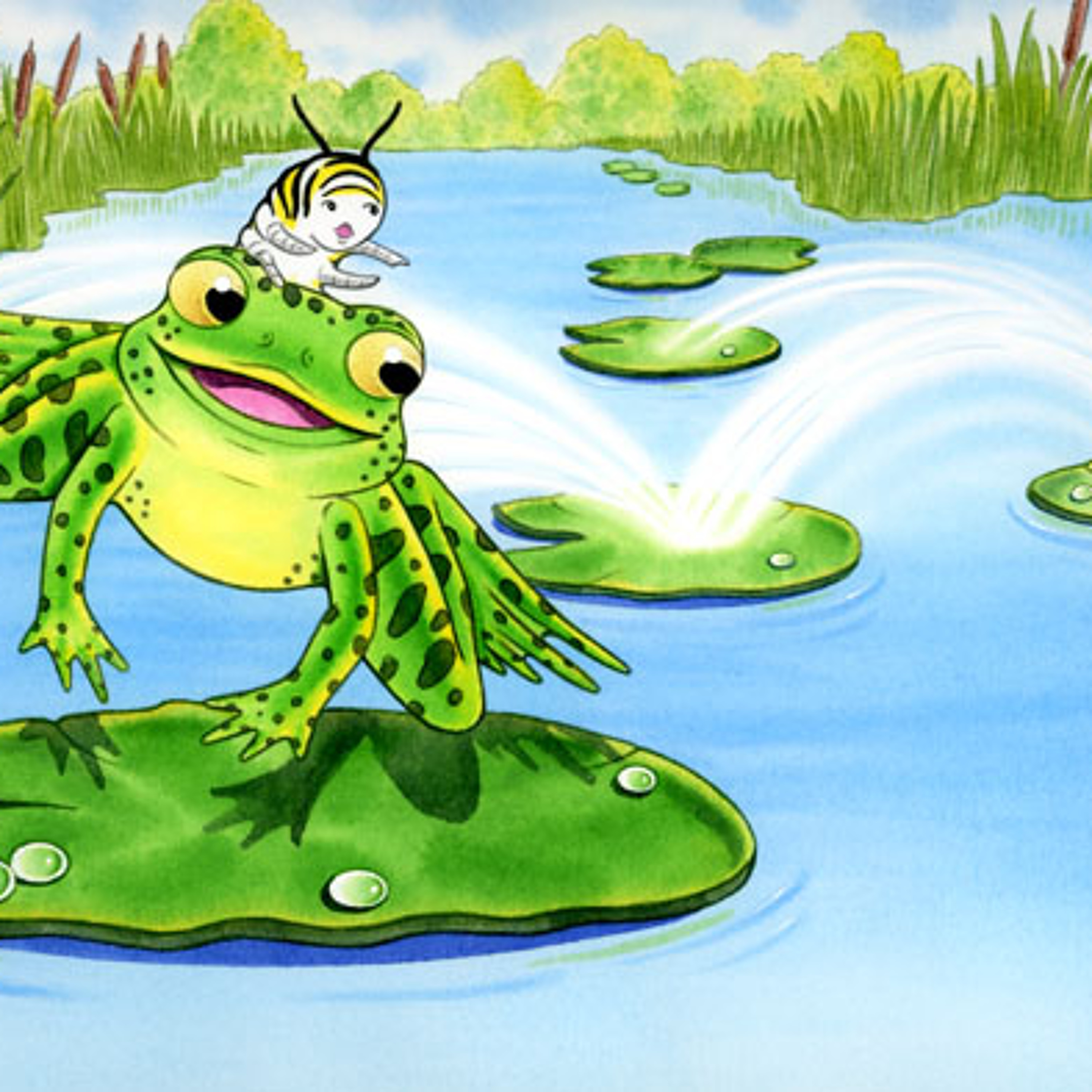 Shadowfinder - Tiny frog's first steps episode artwork