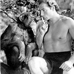 Intelligent Monkey VS Caveman - Chita Of Tarzan