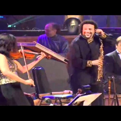 violin vs saxophone... Pedro Eustache And Sayaka Katsuki-yanni