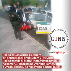 Juraj Chlebík volá GINN po zásahu polície v Prievidzi
