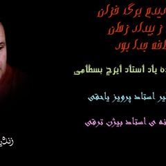 به رهی دیدم برگ خزان استاد ایرج بسطامی
