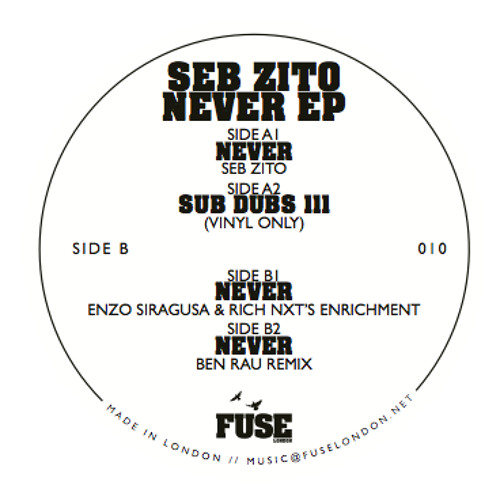 Seb Zito - Never (Enzo Siragusa & Rich Nxt's 'EnRichment')(FUSE010)