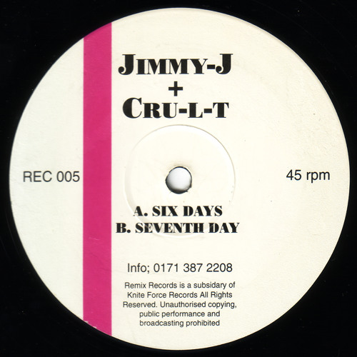 REC05 - Jimmy J & Cru-l-t - Six Days