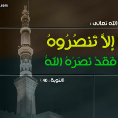 إلا تنصروه فقد نصره الله - التوبة - نبيل العوضى